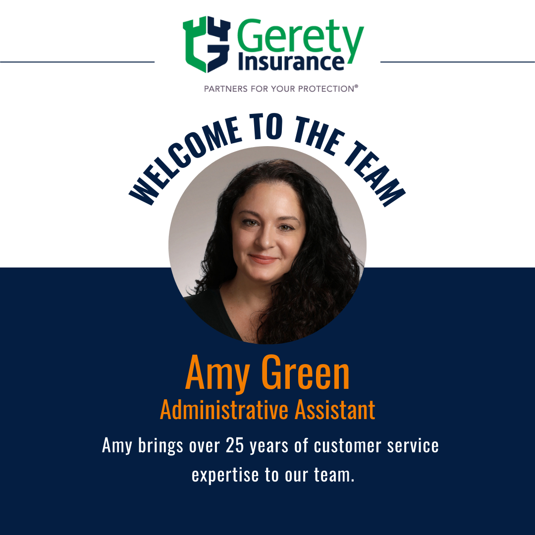 Amy Green welcome to the team graphic