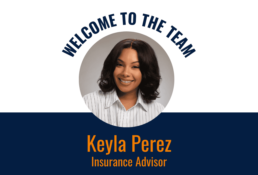 Keyla Perez Welcome to the Team banner