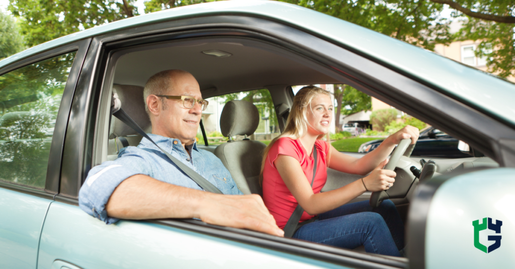 parent driving with teen
