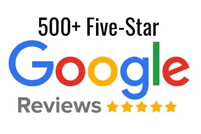 500 Five Star reviews
